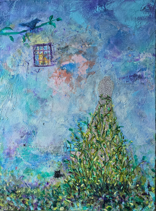 Feminine Perspective | 12x16" | Mixed Media on Canvas 1.5" in Depth