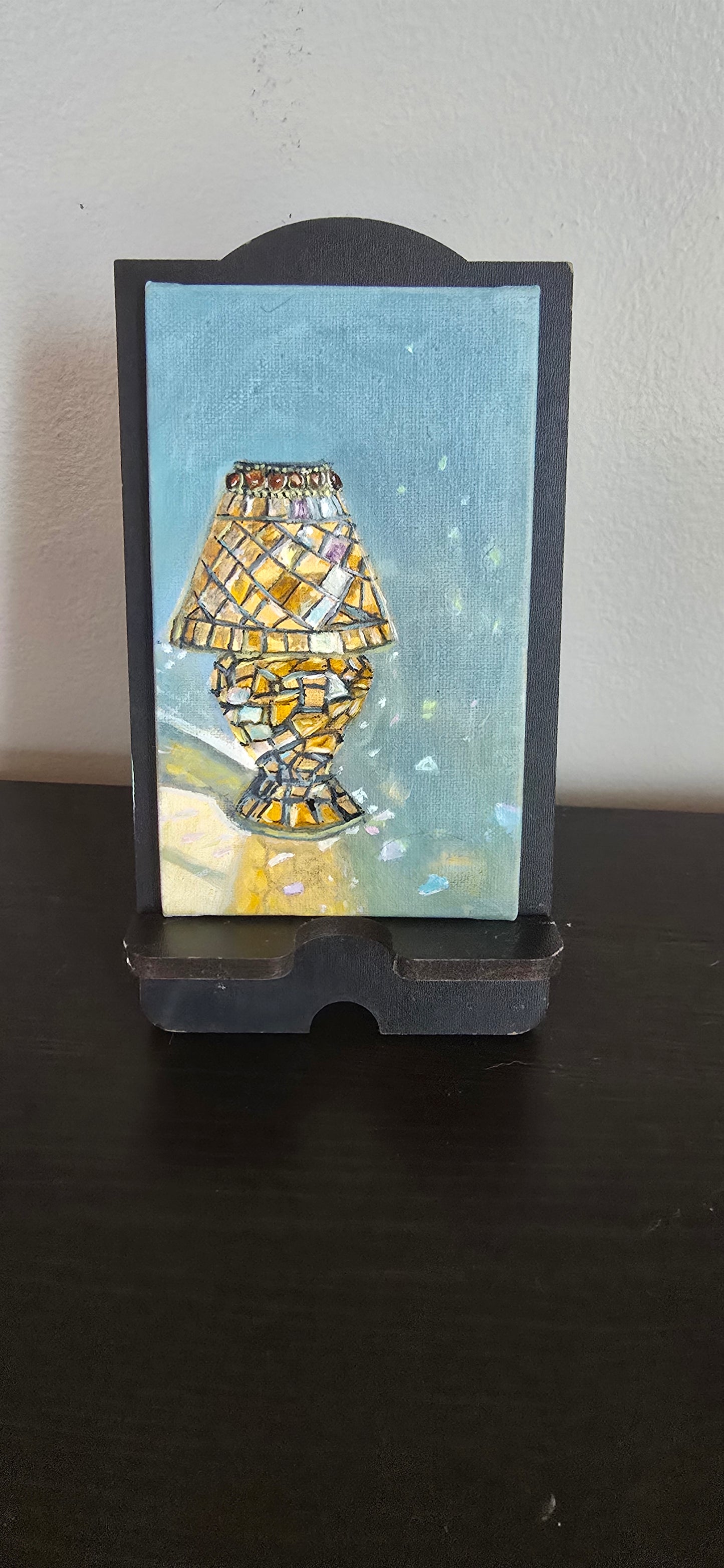 Title: Little Specks of Color | 3x5" Linen Panel | Oil Painting