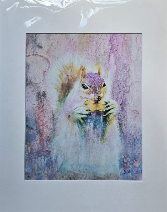 Title: Squirrel Delight (Print)