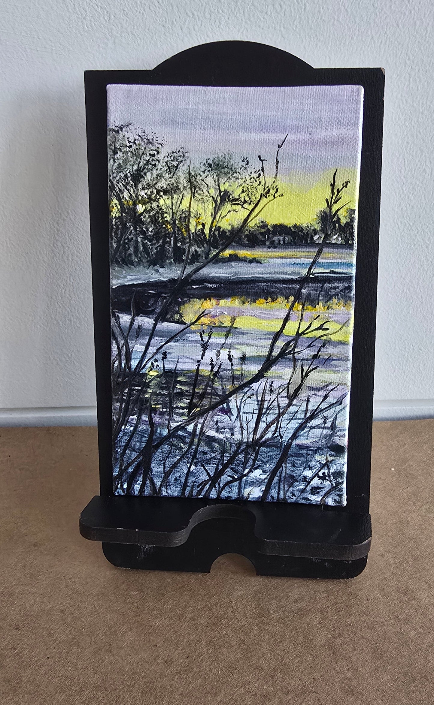 Title: Quiet Stillness | 3x5" Linen Panel | Oil Painting