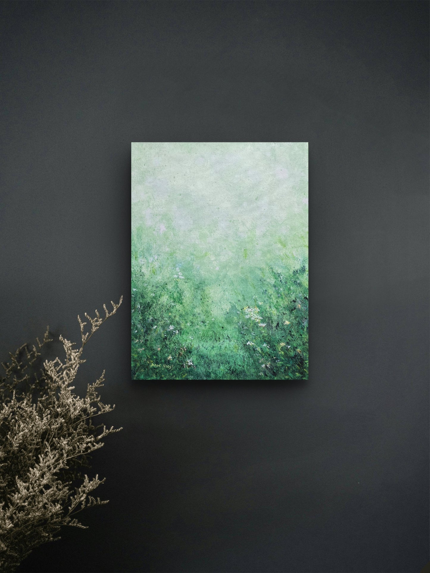 Where Quiet Finds Me | 12x16" | Mixed Media | Canvas 1.5" in Depth