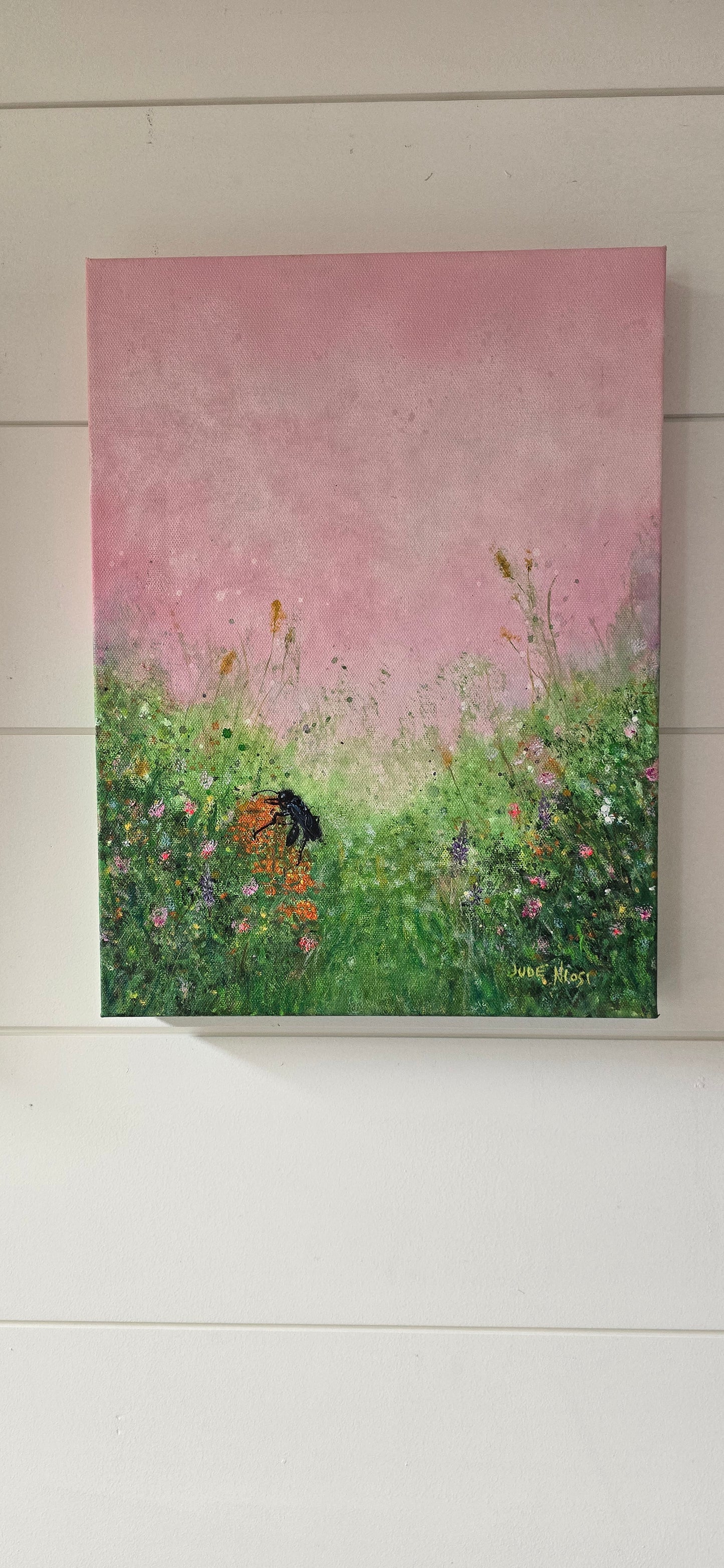 Unsung Pollinator | 12x16" | Mixed Media | Canvas 1.5" in Depth
