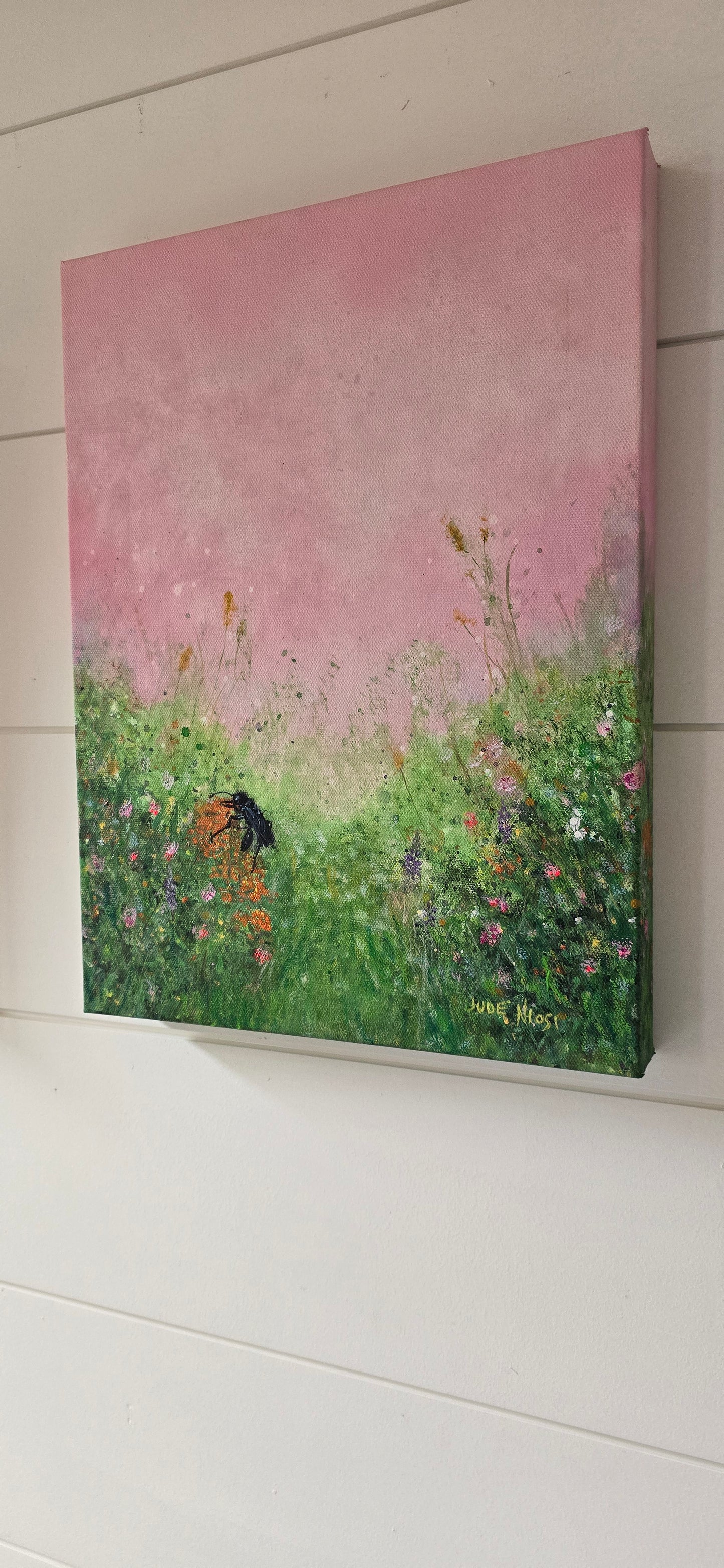 Unsung Pollinator | 12x16" | Mixed Media | Canvas 1.5" in Depth
