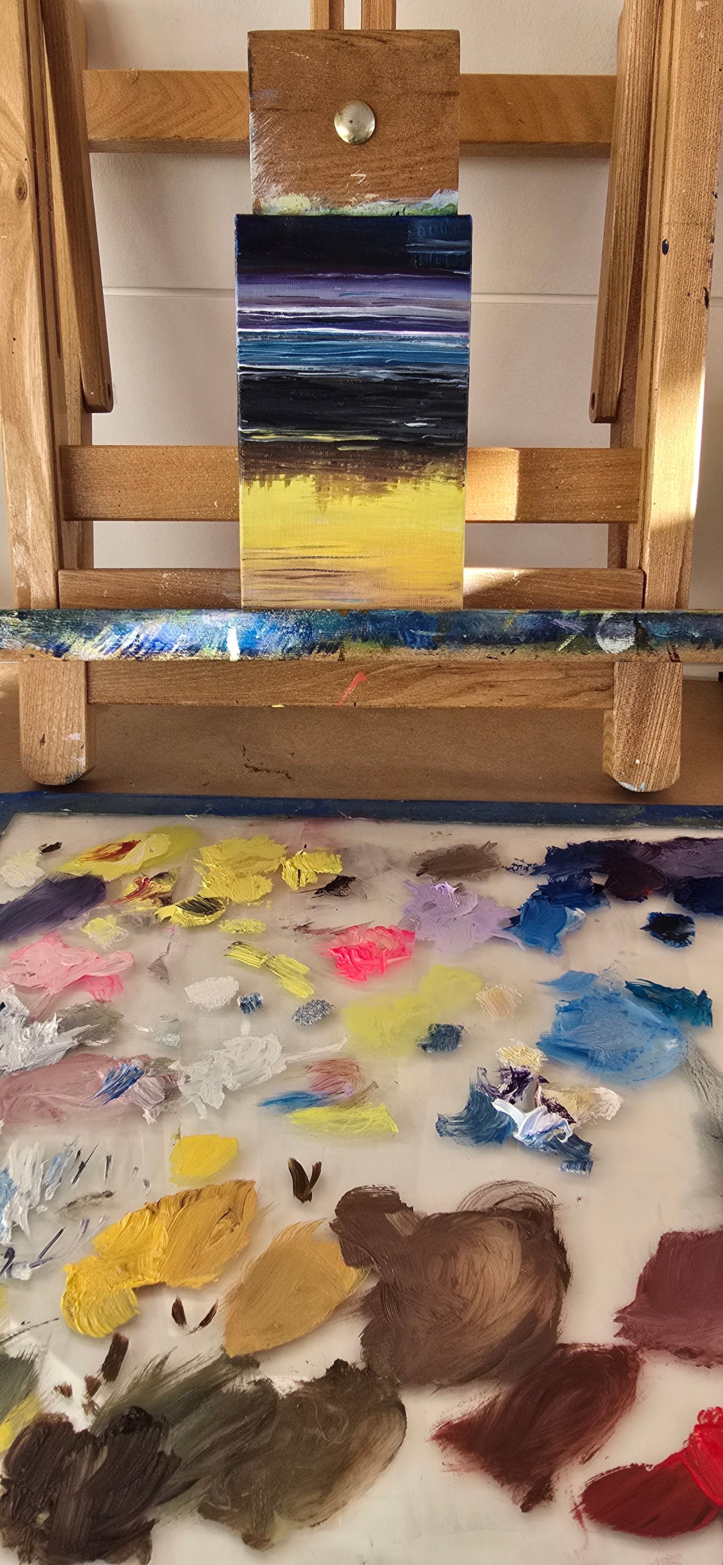 Title: Quiet Essentials | 3x5" Linen Panel | Oil Painting