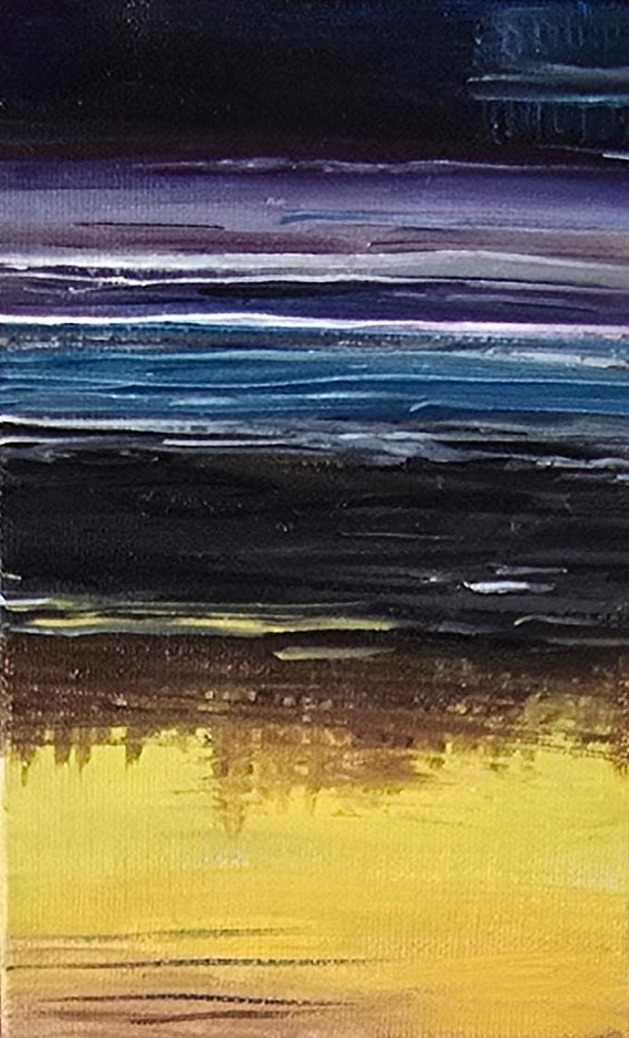 Title: Quiet Essentials | 3x5" Linen Panel | Oil Painting